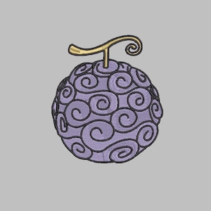 Anime Fruit DIGITAL Embroidery Download