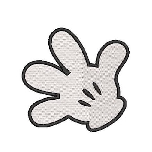 Cartoon Hand DIGITAL Embroidery Download