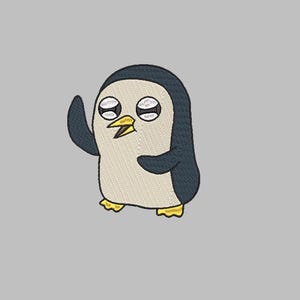 Cartoon Pinguin Stickdatei DIGITAL Stickdatei