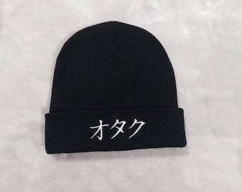 Otaku Embroidered Beanie