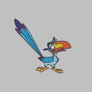 Cartoon Bird DIGITAL Embroidery Download