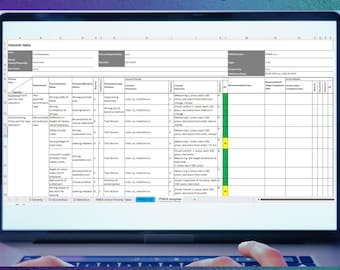 PFMEA Template Excel | AIAG VDA Harmonized Risk Assessment