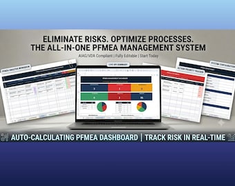 PFMEA Management System Excel | IATF 16949 Quality Planning