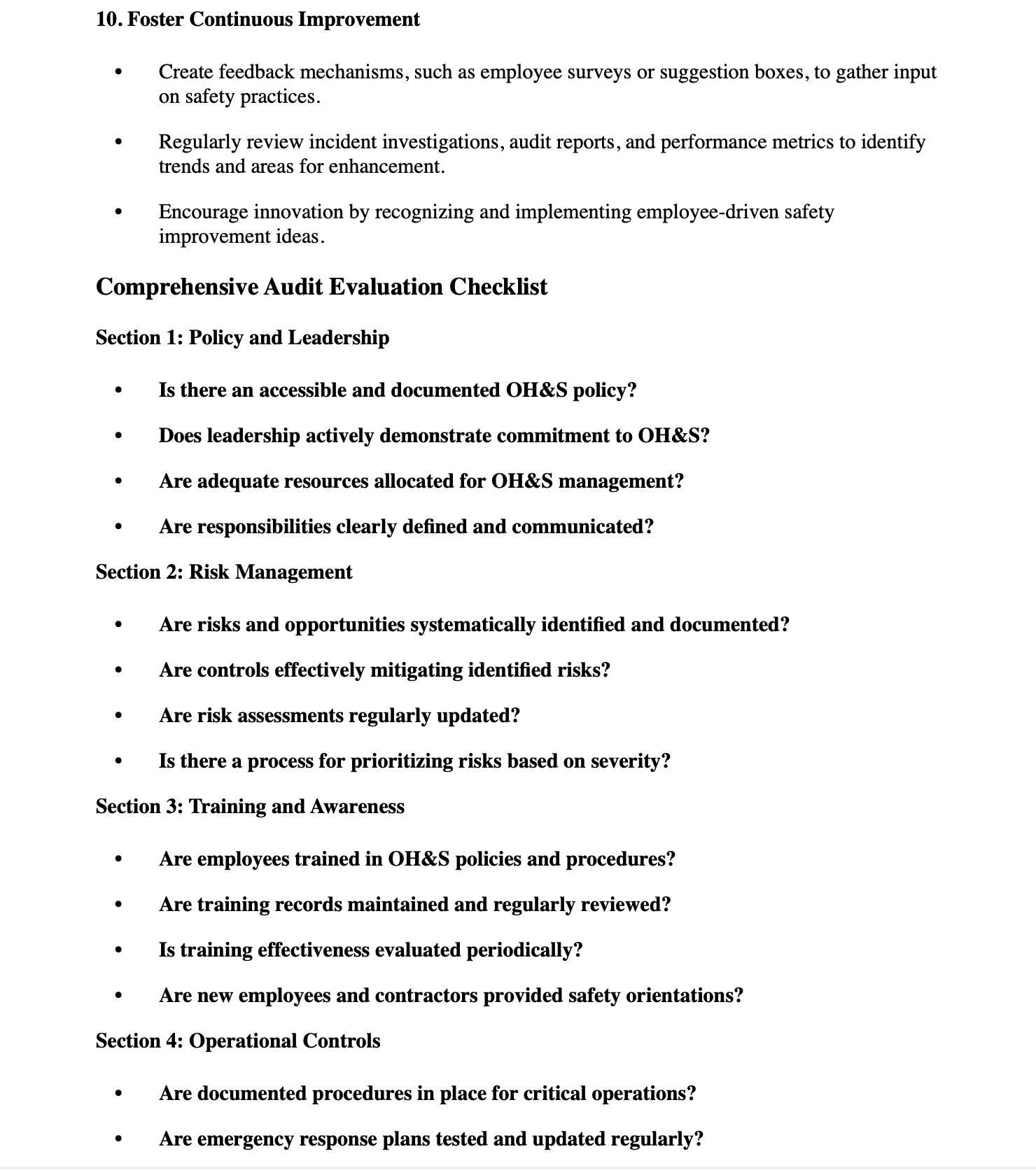 Iso 45001 Simple Risk Assessment Example ISO 45001 Guide: Risk Management & Audit Template - Etsy