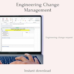 Engineering Change Management Templates – ECR, Checklist, Glossary ...