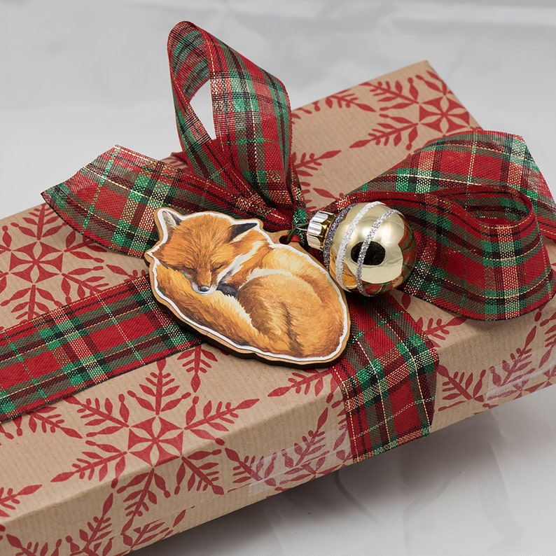 Black Lab Christmas Ornament, Watercolor, Labrador Retriever, Black Lab Gift, Dog Lover Gift, Stocking Stuffer image 7