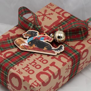 Male Cardinal, Watercolor, Christmas Ornament, Handmade, Bird Lover Gift, Stocking Stuffer image 6