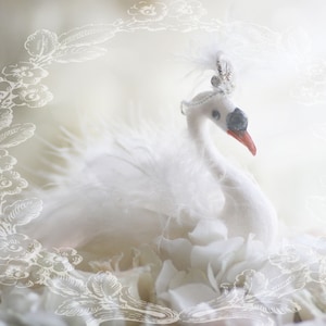 enchanting fairytale petite swan