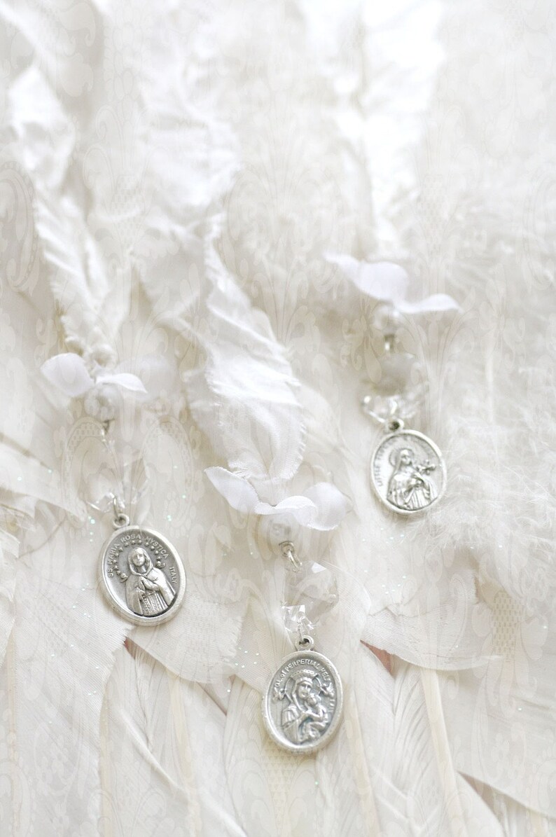 Saint Maria - Silk Prayer Ribbon - Etsy
