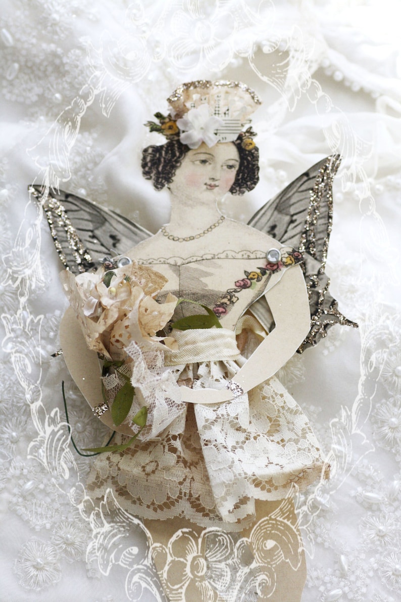 french fairy a whimsical paper doll muse image 1