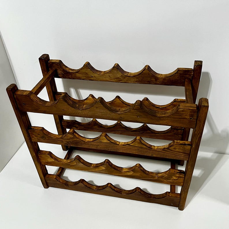 Rustic Wine Rack