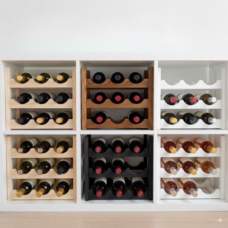 Modular Cube Wine Rack - Etsy