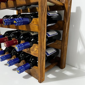 Rustic Wine Rack