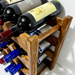 Rustic Wine Rack