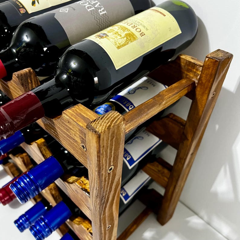 Rustic Wine Rack