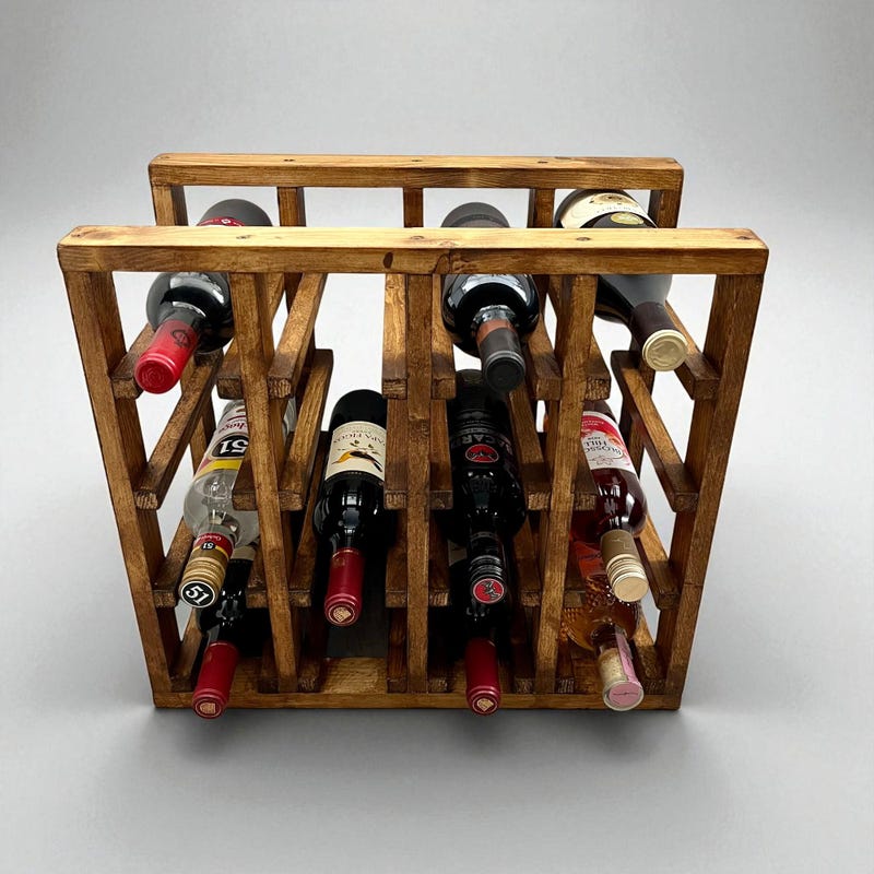Vintage Wine Rack - Etsy UK