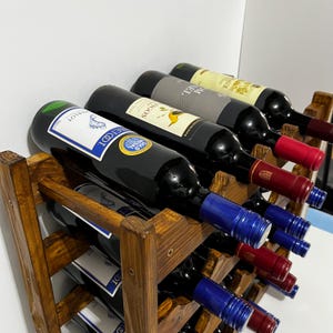 Rustic Wine Rack