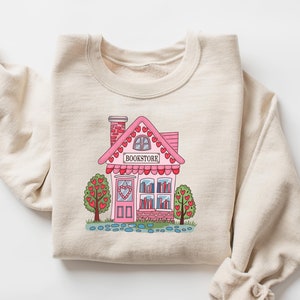 Book Store Sweatshirt, Librarian Valentine Sweater,Book Lover Valentine Shirt,Book Store Tee,Bookish T-shirt,Gift for Book Lover,Teacher Tee