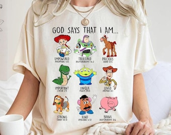 Toy Story Shirt, Christian Disney Shirt, Christian Toy Story Family Shirt, Disney Woody Buzz Jessie Bullseye Rex Shirt, Disney Trip Shirt