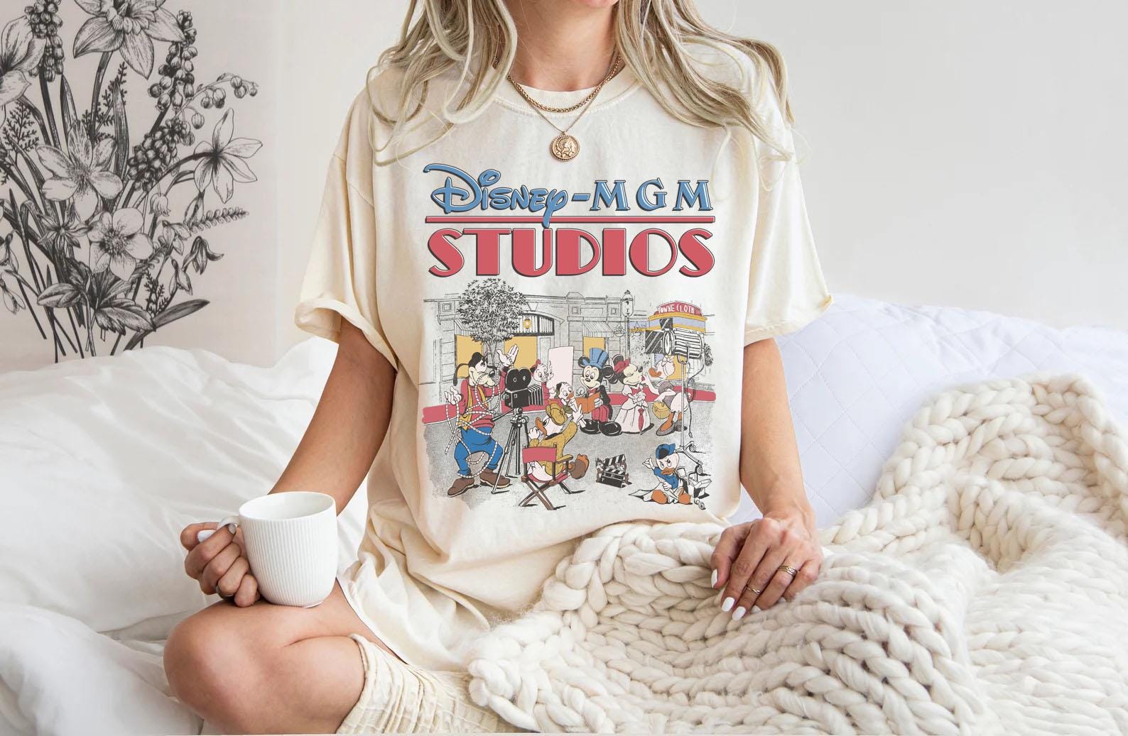 Retro Disney MGM Studios Shirts, Hollywood Studios Shirt, Vintage