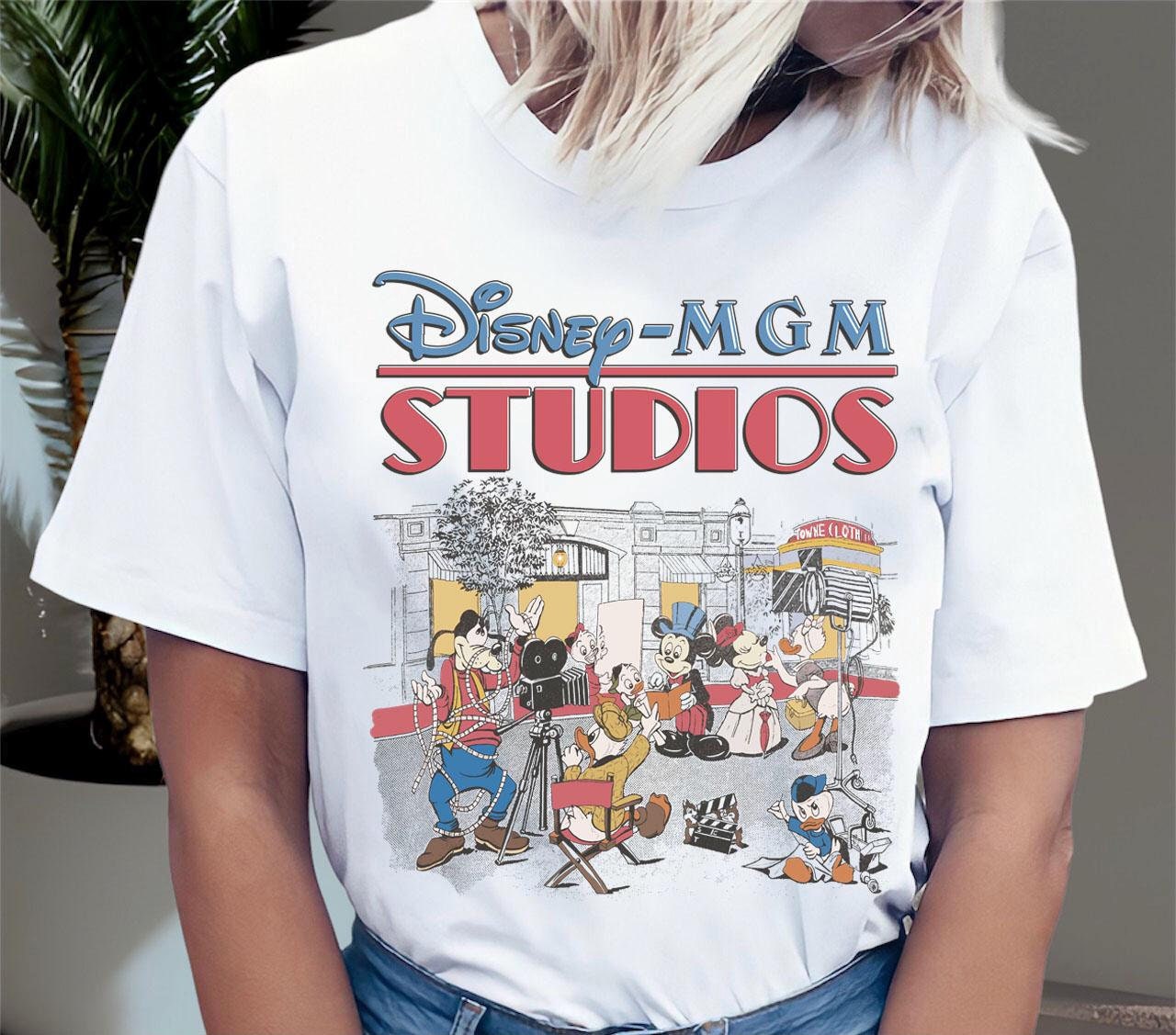 Disney mgm studios tシャツ vintage ミッキー Retro Disney MGM Studios Shirts, Hollywood Studios Shirt, Vintage