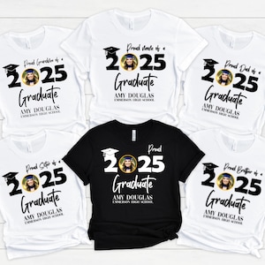 Personalized Graduation Shirts, Custom Graduation Shirt, graduation shirt, Class of 2025 Family Graduation Shirt, Custom Senior Shirt