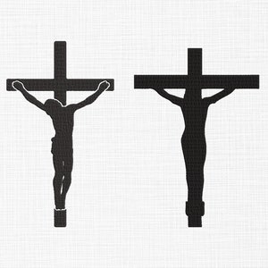 Crist Cross Embroidery Design Cristian Cross Embroidery Files Jesus Christian, Cross, Faith, Church, Religious, 6 sizes Digital Download