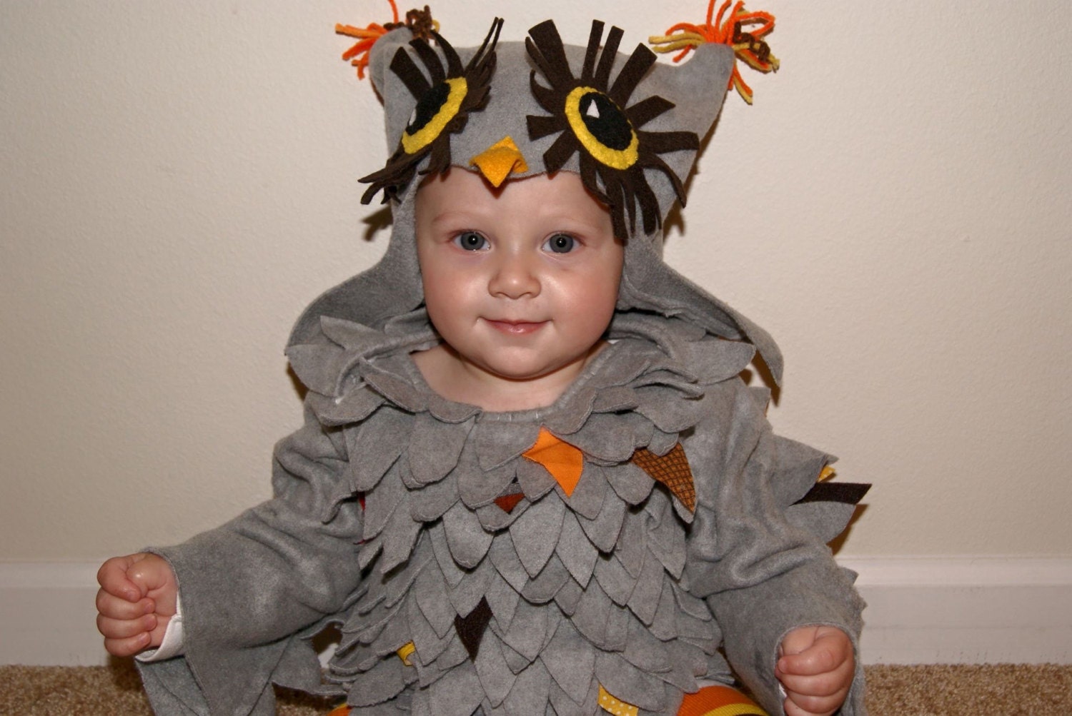 Owl Costume, Custom Costume, Boy Owl Costume, Owl Hat, Halloween