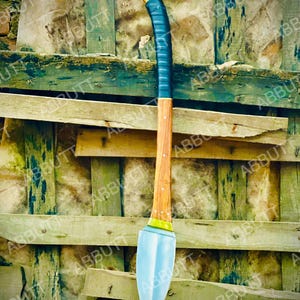 LEAF SPEAR / hand forged spear /8 inches Long Blade spear/ throwing Spear/ Full tang/ hand forged steel/ Tempered/Sharpen/hunting spear