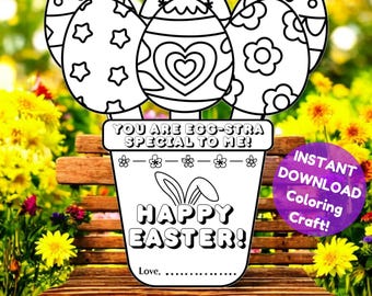 Manualidades de Pascua, Manualidades de Pascua para niños, Imprimibles de Pascua, Actividades de Pascua para niños pequeños en la guardería, Manualidades de primavera, Manualidades de Pascua para colorear