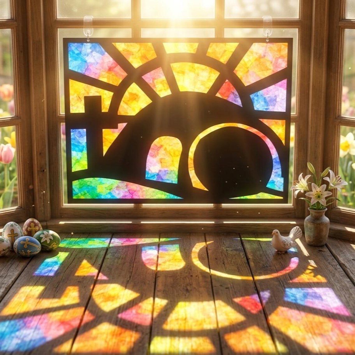 He is Risen Easter Craft Christian Easter Craft for Kids Resurrection ...