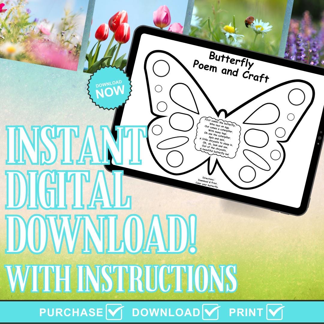Summer Crafts for Kids, Kids Spring Craft Activity, Spring Craft ...