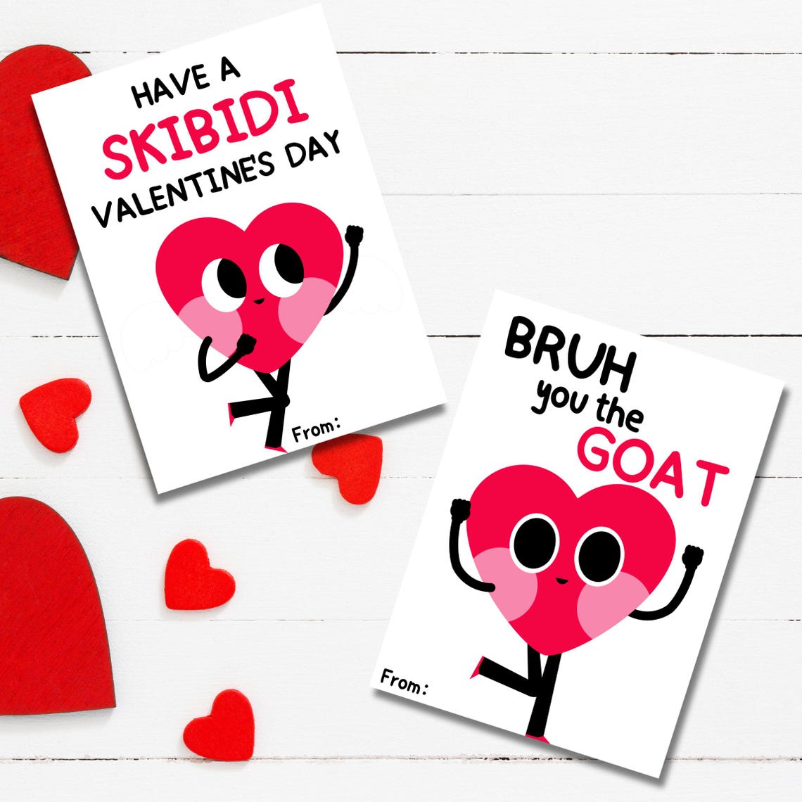 Tween Valentine Cards, Slang Kids Valentines Day Cards, Funny ...
