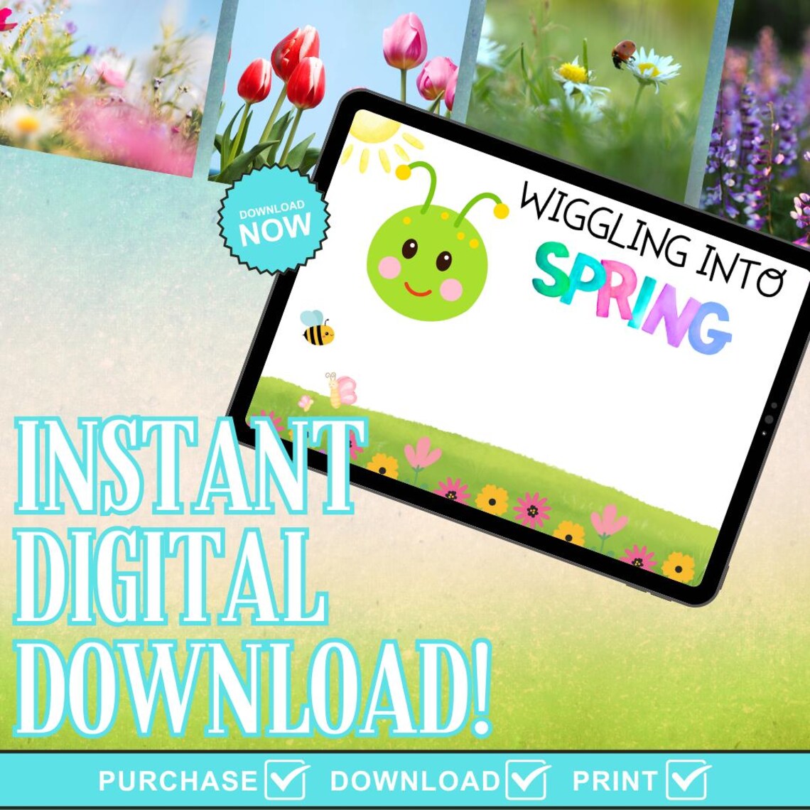 Spring Crafts for Kids, Handprint Art, Spring Craft, Kids Spring Craft ...