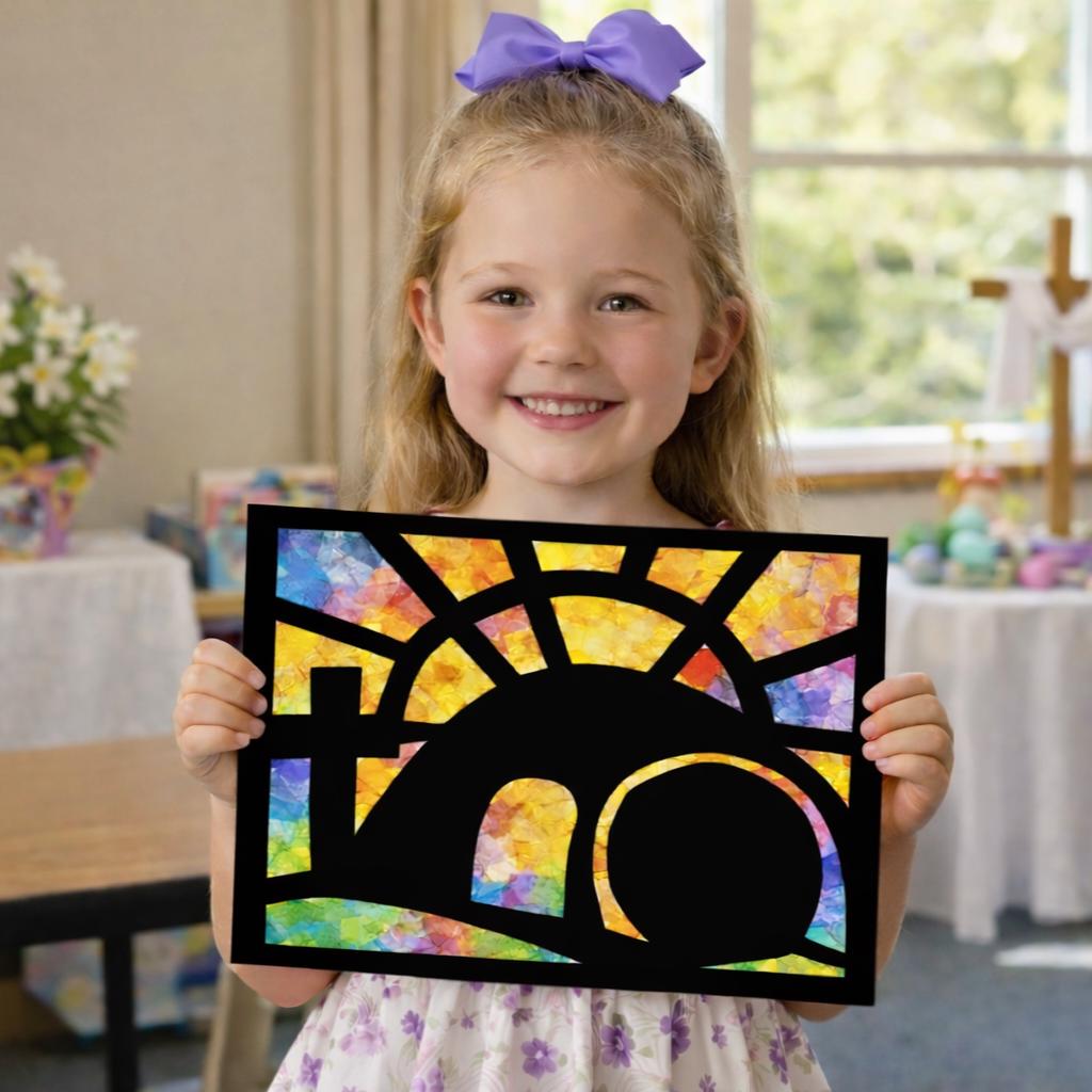 He is Risen Easter Craft Christian Easter Craft for Kids Resurrection ...