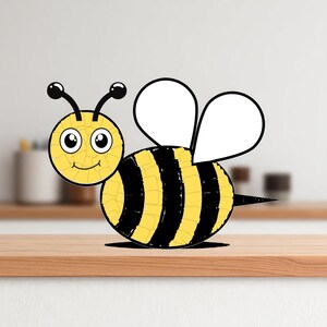 Summer Crafts, Bee Printable Craft, Build A Bee Spring Activity for ...