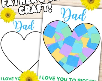 Fathers Day Crafts, Fathers Day Activity, Daycare Preschool