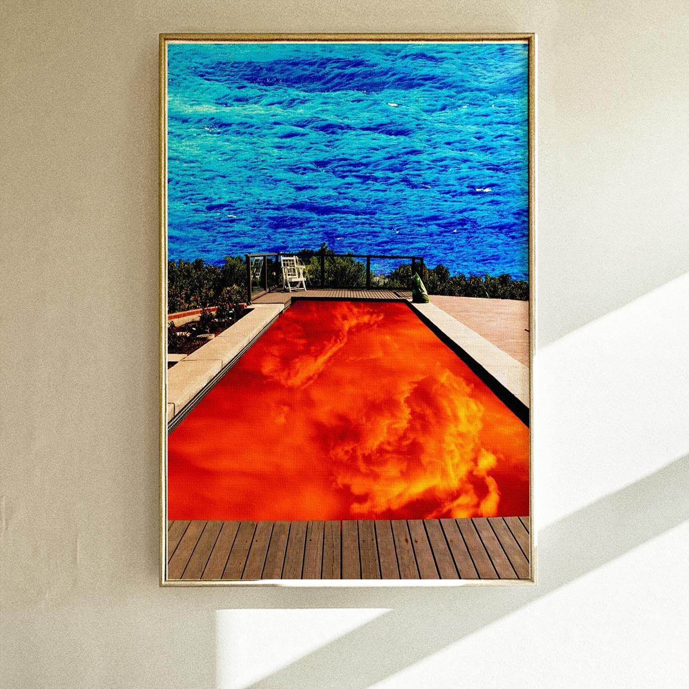 Red hot chili peppers poster - Etsy 日本