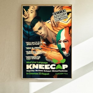 Knieschijf (2024) Poster filmposter muurkunst kamerdecoratie gepersonaliseerd cadeau film verzamelobjecten ingelijste canvas lijst