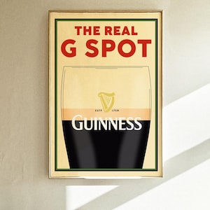 GUINNESS-poster filmposter barwagen kunst aan de muur kamer decor gepersonaliseerd cadeau film verzamelobjecten gewikkeld canvas frame