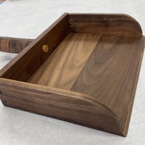 Cinderella's Dust Pan in Walnut