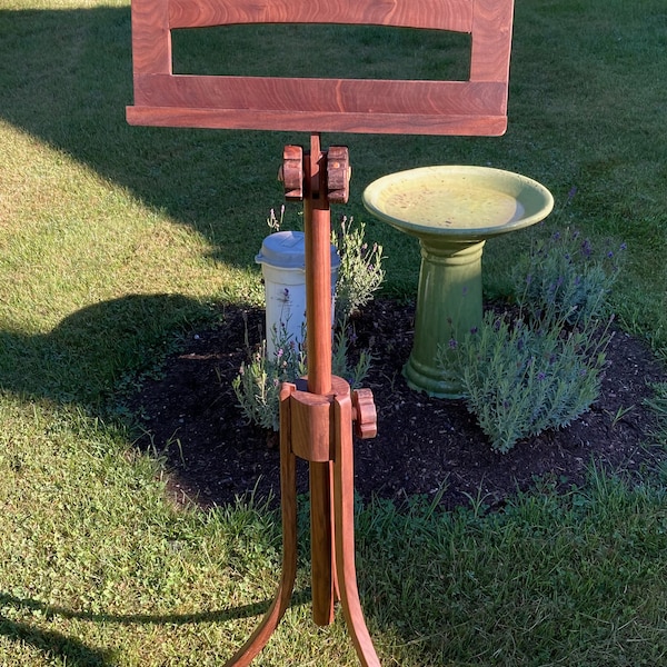 Music Stand in Walnut