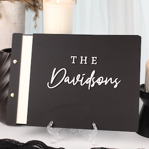 Wedding Guestbook, A4 Acrylic Guestbook, Personalised Guestbook, Guestbook, Wedding Signs, Wedding Signage, Wedding Guest Book, Wedding