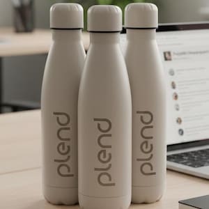YOUR LOGO Personalised logo thermal water bottle for business or sports laser engraved or UV printed image 9