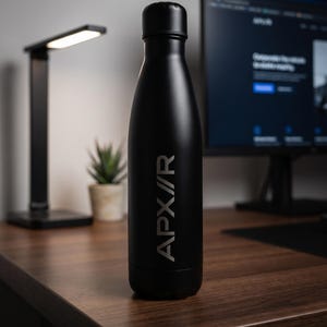 YOUR LOGO Personalised logo thermal water bottle for business or sports laser engraved or UV printed image 5
