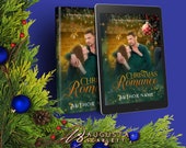 Premade Ebook Cover: Christmas Holiday Winter Romance. Customizable. NO AI