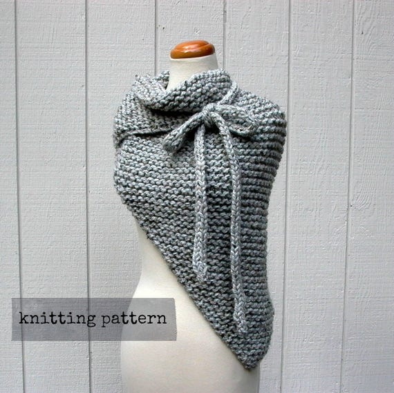 Knitted shawl wrap Clearance