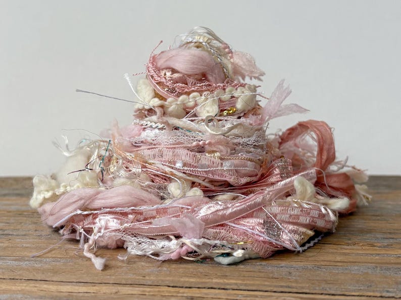 Shell Composition Drawing Conch Shell Fringe Effects™ 21 Yards Shabby Cottage Chic Art Yarn ...