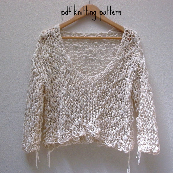Loose Knit Sweater Etsy