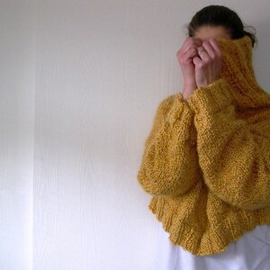 Easy Like Sunday. Oversized Sweater Knitting Pattern . Cropped Sweater ...